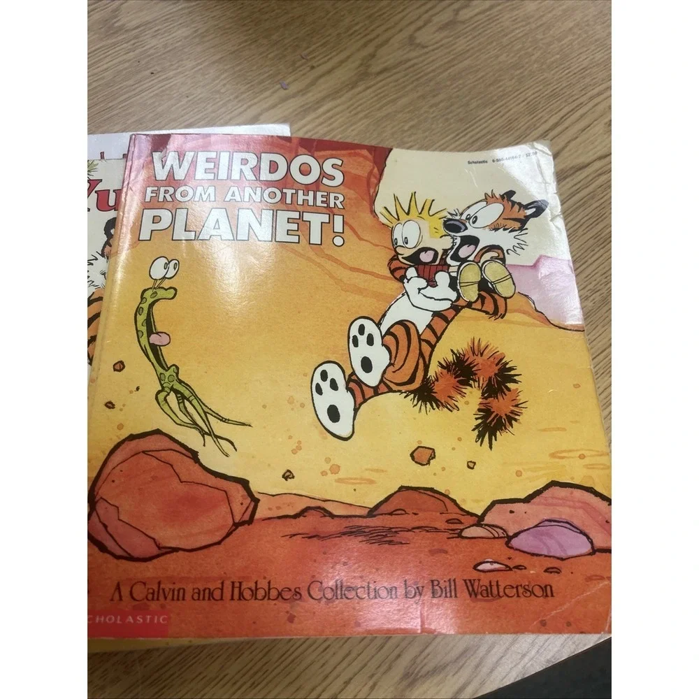Calvin and Hobbes Lot of 3 Books Vintage Yukon Ho! Calvin &Hobbes Weirdo
